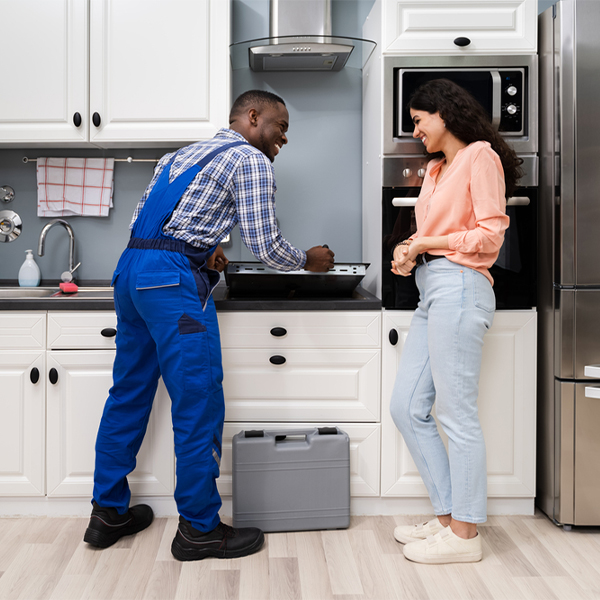 what kind of warranty do you offer on your cooktop repair services in Kenney